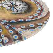 茶蛸のヴィンテージマップコンパス カッティングボード (角)