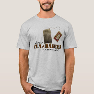 茶袋詰め作業者のTシャツ Tシャツ
