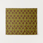 茶輝く色 タペストリー (正面(横))