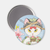 茶道のマグネット マグネット (正面/裏面)