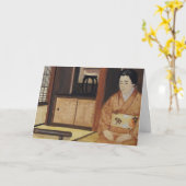 茶道「ザ・ゲスト」 カード (黄色い花)