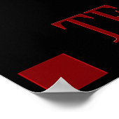 茶道 ポスター (角)