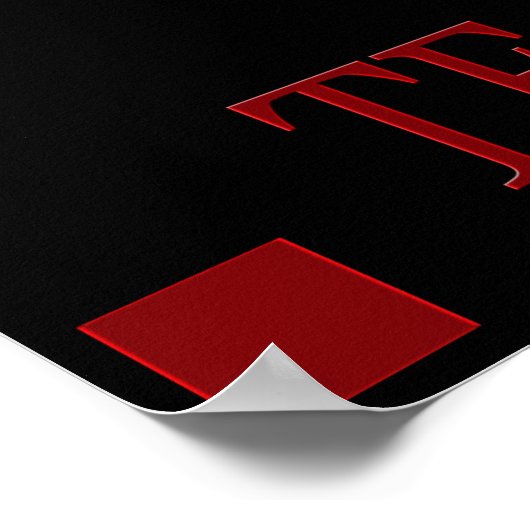 茶道 ポスター (角)