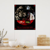 茶道 ポスター (キッチン)