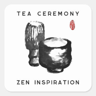 茶道/禅インスピレーション スクエアシール