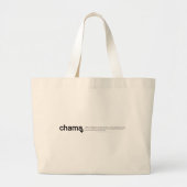 茶間 ラージトートバッグ (正面)