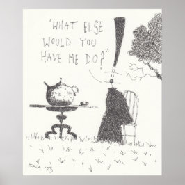 茶飲みポスター ポスター