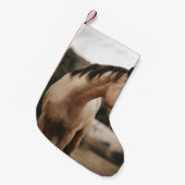 茶馬 スモールクリスマスストッキング (正面 (吊り時))