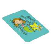 茶髪の人魚 マグネット (右側)