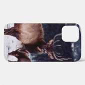 茶鹿の浅焦点写真 Case-Mate iPhoneケース (裏面 (横))