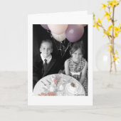 茶4 2バースデー・カード カード (黄色い花)