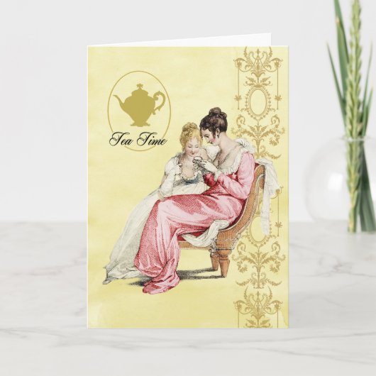 茶 カード (正面)