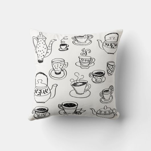 茶 クッション (裏面)