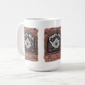 茶 コーヒーマグカップ (正面左)