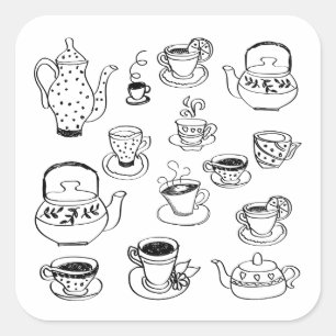 茶 スクエアシール