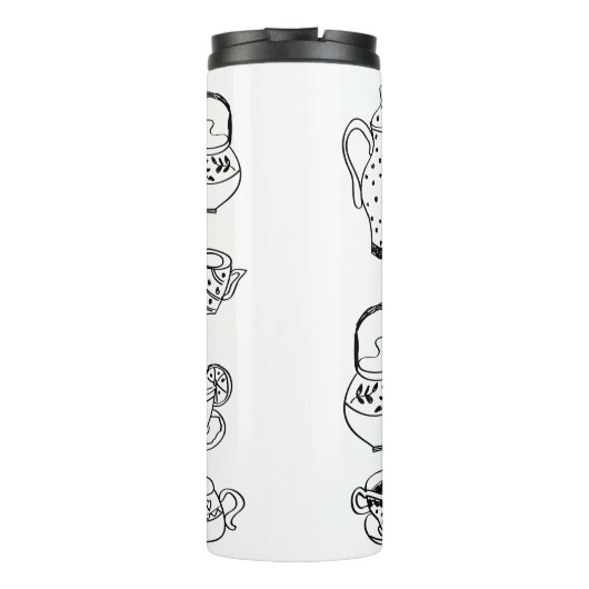 茶 タンブラー (裏面)