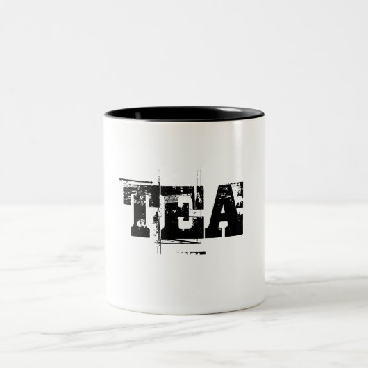 茶 ツートーンマグカップ (中央)