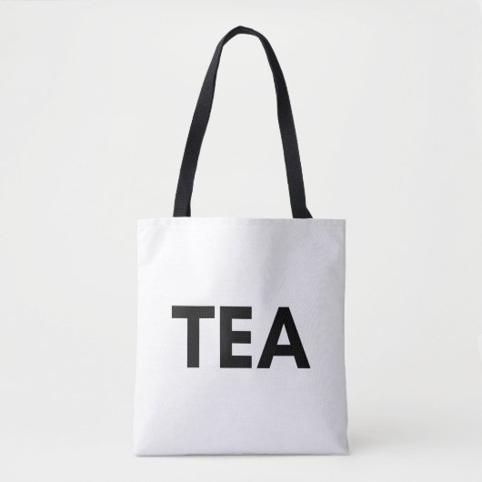 茶 トートバッグ (正面)