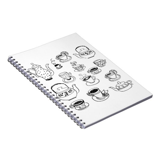 茶 ノートブック (右側)