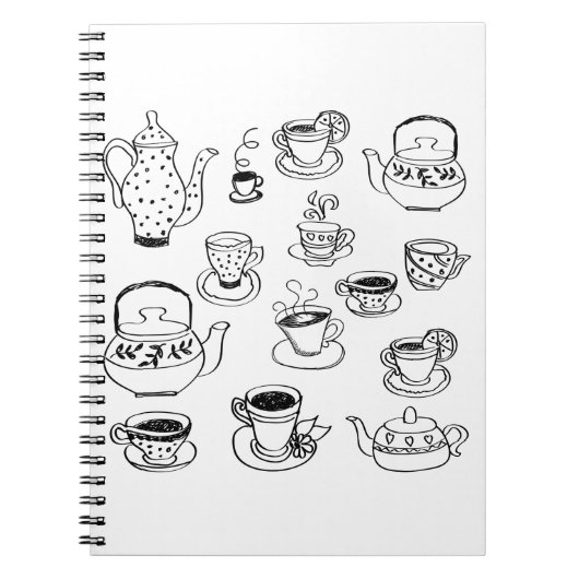 茶 ノートブック (正面)