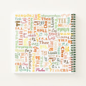 茶 ノートブック (裏面)