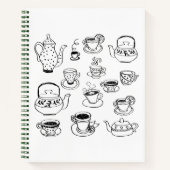 茶 ノートブック (正面)