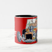 "茶"バケツのマグ ツートーンマグカップ (中央)