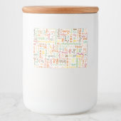 茶 フードラベル (正面)