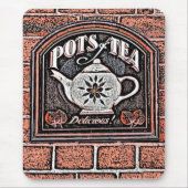 茶 マウスパッド (正面)