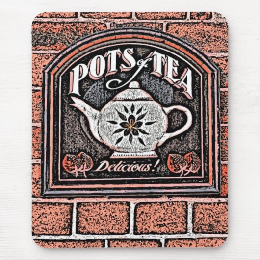 茶 マウスパッド (正面)