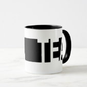 茶 マグカップ (正面右)