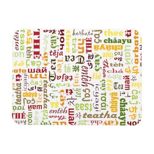 茶 マグネット (横)