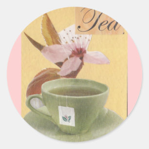茶 ラウンドシール