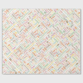 茶 ラッピングペーパー (フラット)