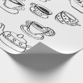 茶 ラッピングペーパー (角)