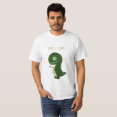 茶-レックス Tシャツ (正面フル)