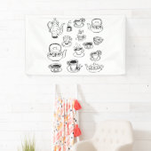 茶 横断幕 (インサイチュ)