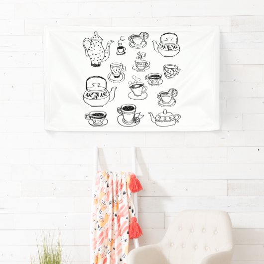 茶 横断幕 (インサイチュ)