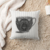 茶#8ティーカップの時間 クッション (ブランケット)