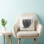 茶#8ティーカップの時間 クッション (椅子)