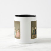 茶、c.1740-45 (油と役立たれている家族 マグカップ (中央)