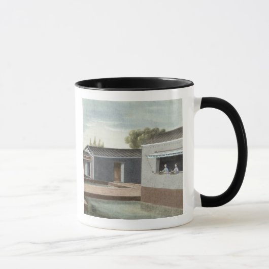 茶(w/c紙で) 2の分類 マグカップ (右)