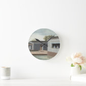 茶(w/c紙で) 2の分類 ラウンド壁時計 (ホーム)