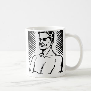 茶DRINKIN人 コーヒーマグカップ