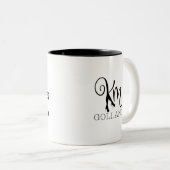 茶KMのGollandのそれは私が襲うものです ツートーンマグカップ (正面右)