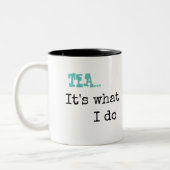 茶KMのGollandのそれは私が襲うものです ツートーンマグカップ (左)