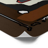 茹でたロブスター食べこちら ポスター (角)