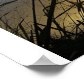 草が枯れる ポスター (角)