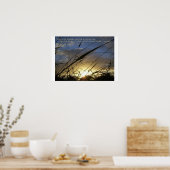 草が枯れる ポスター (キッチン)