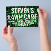 草が生えはっきりしたる チラシ (ハンドル)